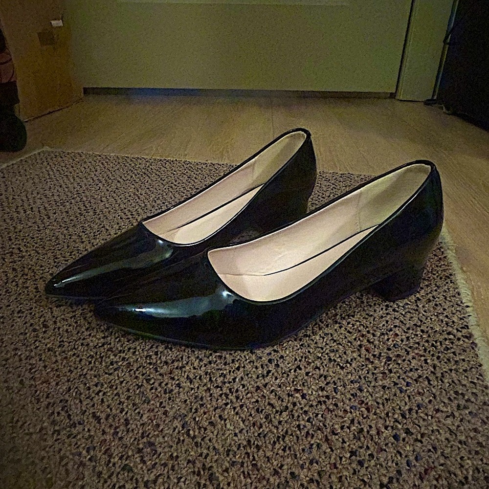 Black Heels Shiny